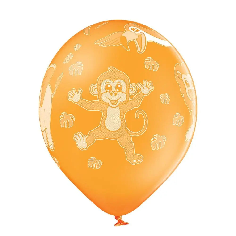 Zoo Tiere Ballon - Latex bedruckt