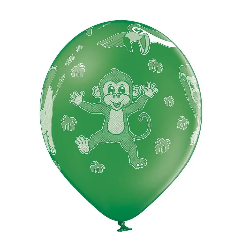 Zoo Tiere Ballon - Latex bedruckt