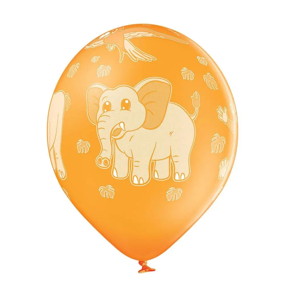 Zoo Tiere Ballon - Latex bedruckt