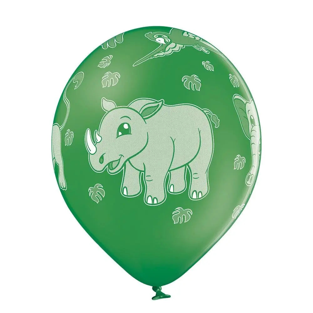 Zoo Tiere Ballon - Latex bedruckt