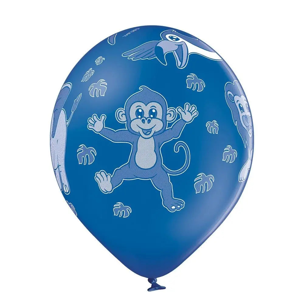 Zoo Tiere Ballon - Latex bedruckt