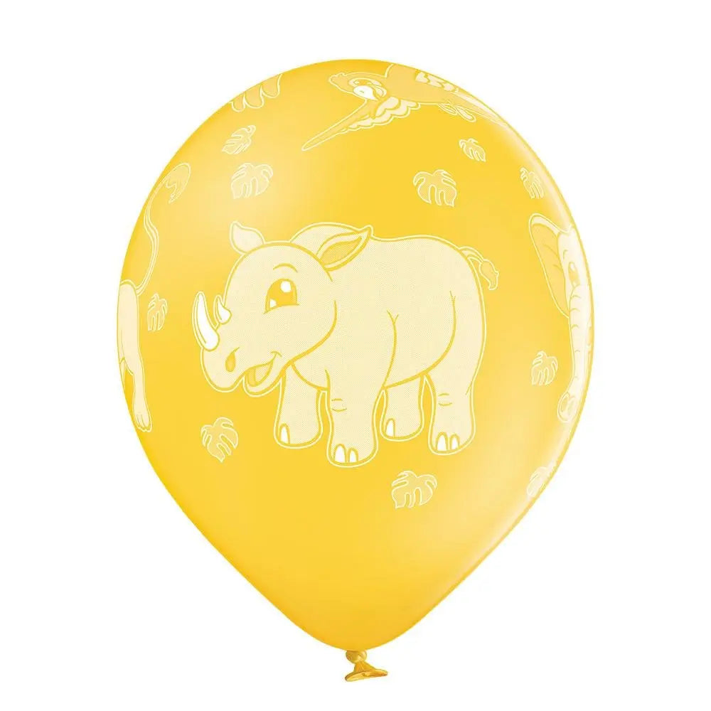 Zoo Tiere Ballon - Latex bedruckt